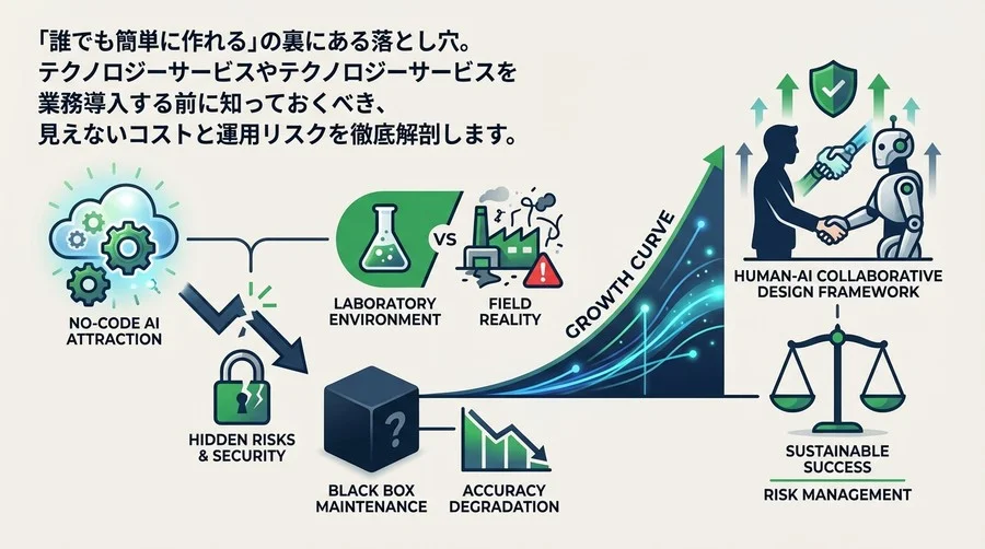 ノーコード画像認識の落とし穴：LobeやTeachable Machine導入前に知るべきリスクと対策