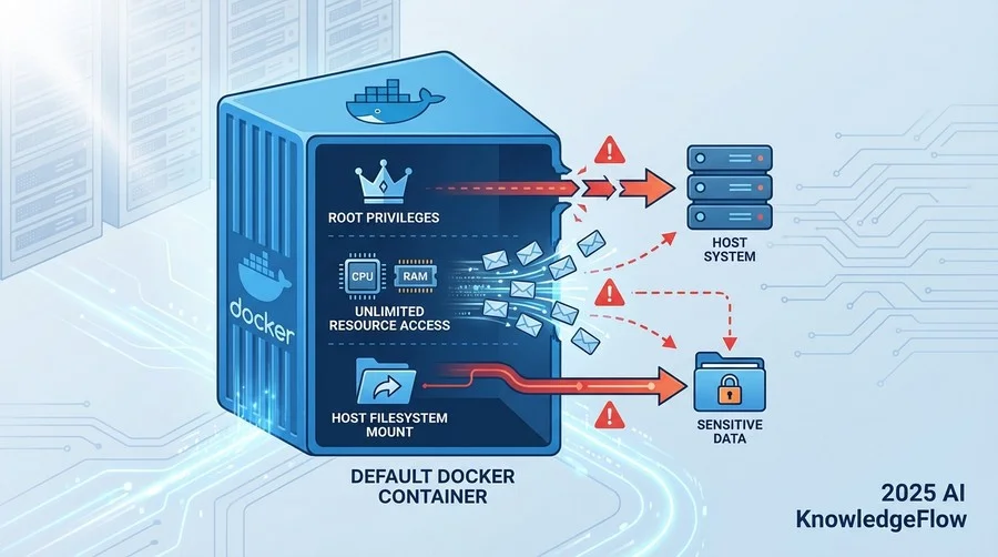2. デフォルトのDocker設定では防げない脅威 - Section Image
