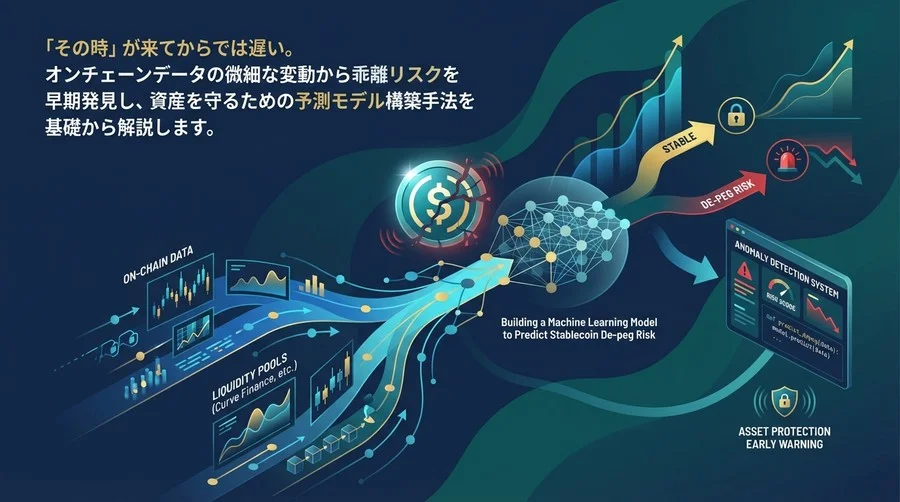 ステイブルコインのデペグリスクを予測する機械学習モデルの構築