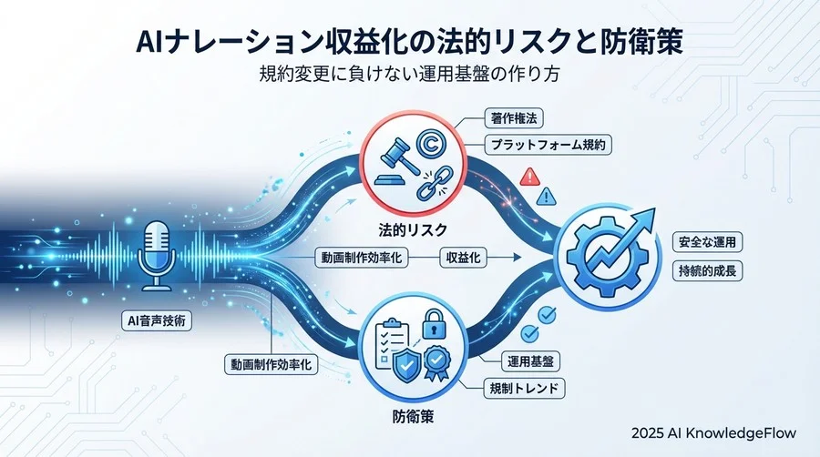 著作権法の盲点：AI音声に「実演家の権利」は及ぶか？ - Section Image