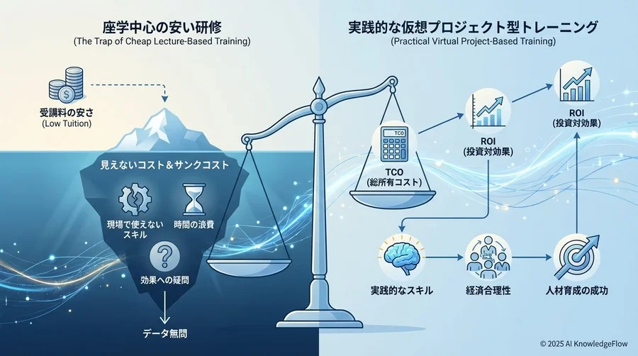 AI研修における「見えないコスト」の正体 - Section Image