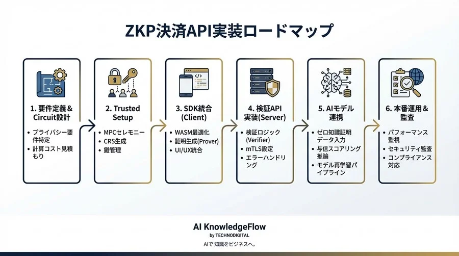ゼロ知識証明×AI与信の実装ブループリント：プライバシー保護型決済API統合ガイド - Conclusion Image