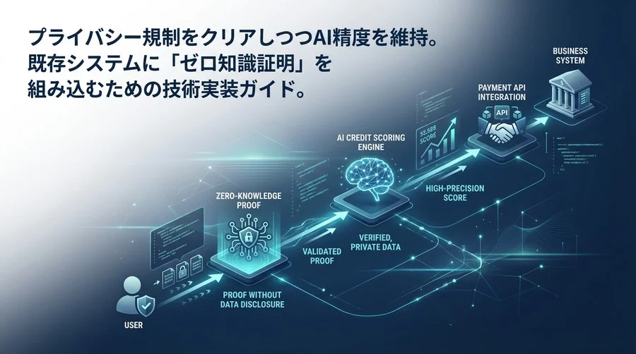 ゼロ知識証明×AI与信の実装ブループリント：プライバシー保護型決済API統合ガイド