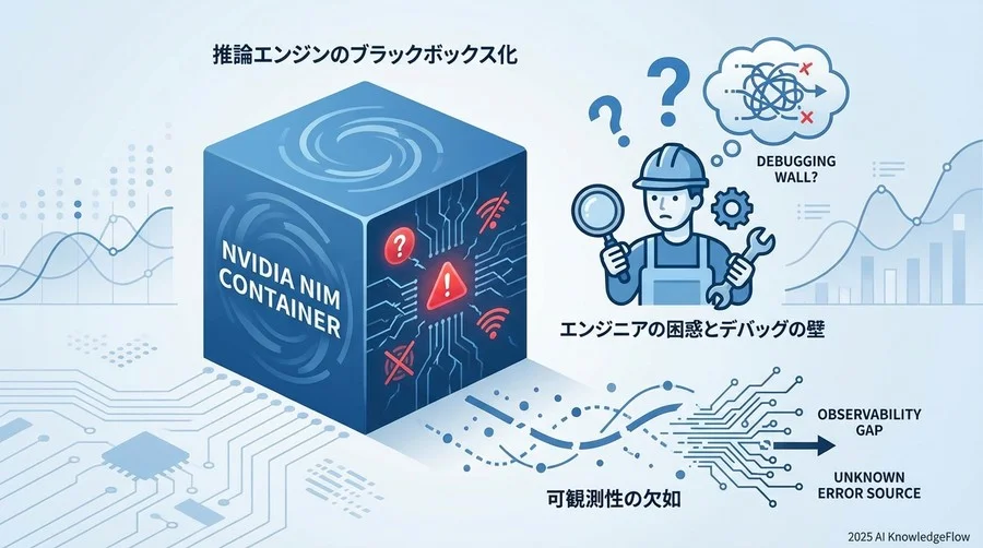 技術リスク：推論エンジンのブラックボックス化とデバッグの壁 - Section Image
