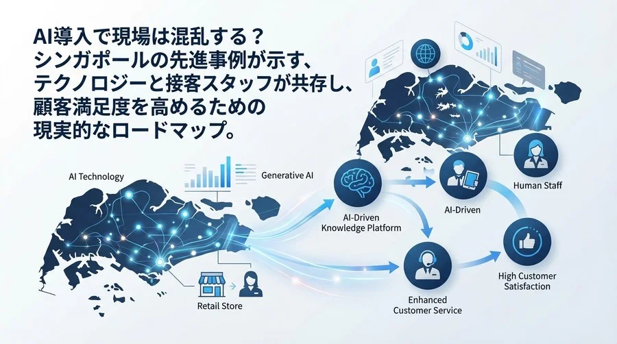 シンガポール小売DXの真実：AIが「接客」を変え、現場スタッフを最強の味方にするまでの全プロセス