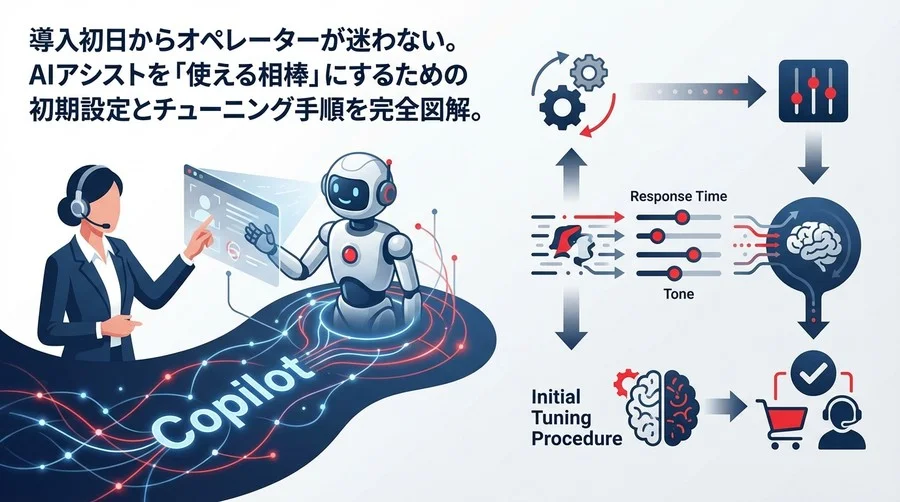 遠隔操作アバターのAIアシスト設定｜現場オペレーターが即戦力化する初期チューニング手順を全図解