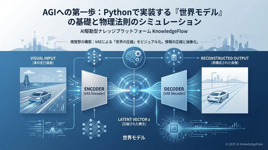 視覚野の構築：VAEによる「世界の圧縮」 - Section Image