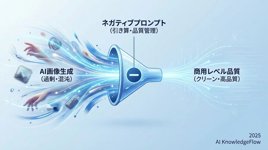 Part 2：商用利用に耐えうる「構造化されたネガティブプロンプト」 - Section Image