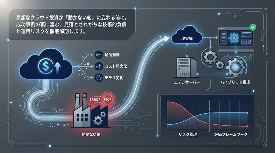 デジタルツインのクラウド構築で「動かない箱」を作らないためのリスク管理と現実解