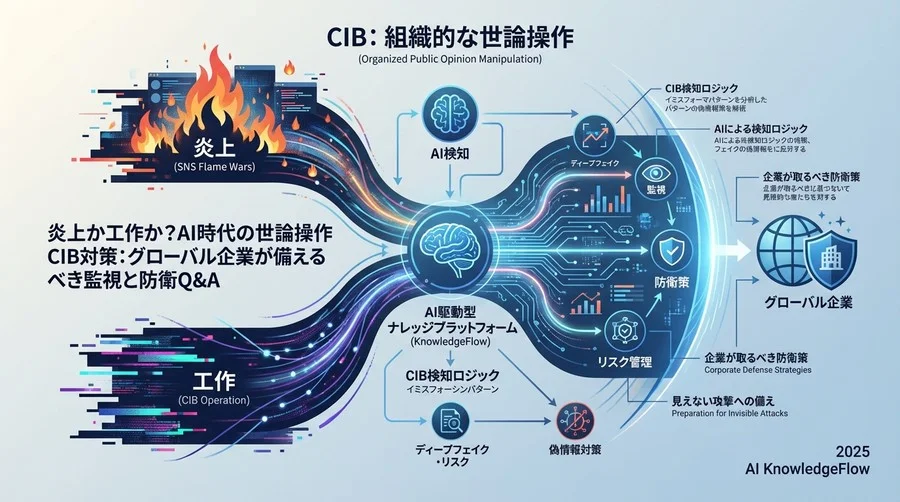 基礎編：CIB（協調的偽装行動）とAI監視の基本Q&A - Section Image