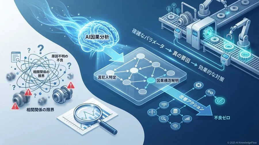製造現場における「原因不明」の正体：相関関係の罠 - Section Image