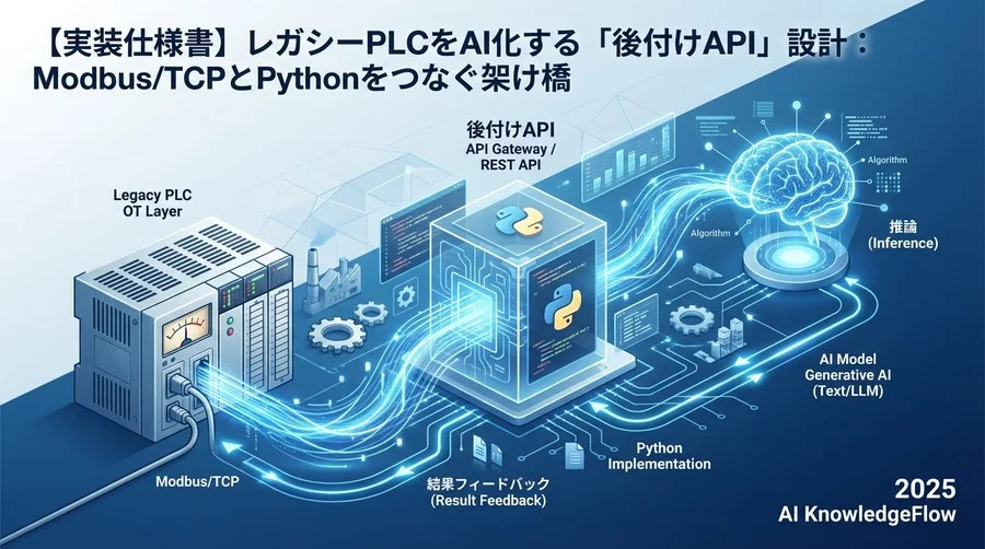 1. PLC連携API アーキテクチャ概要 - Section Image