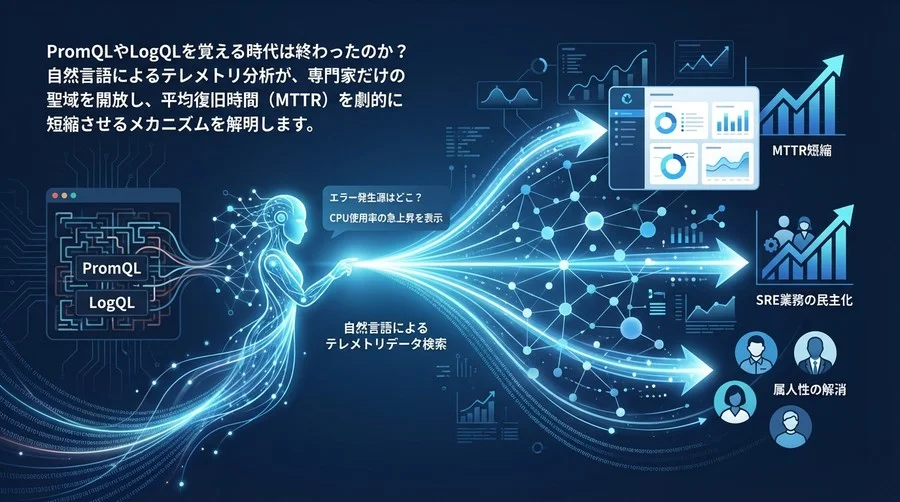 自然言語が切り拓くオブザーバビリティ3.0：クエリ言語からの解放とSRE組織の再定義