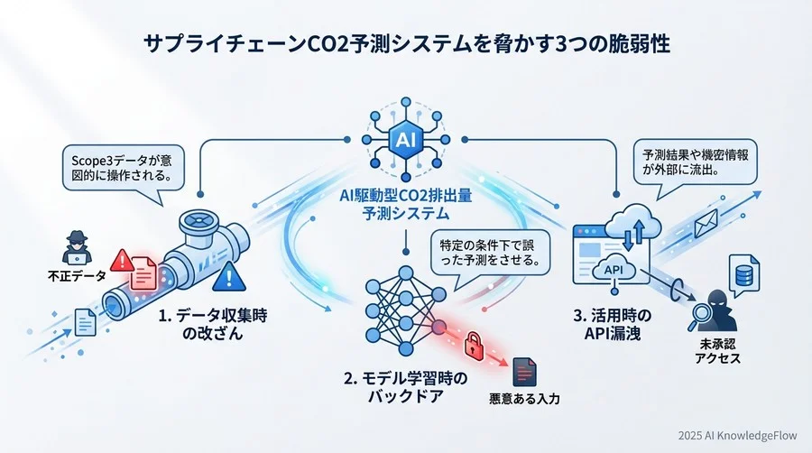 サプライチェーンCO2予測システムを脅かす3つの脆弱性 - Section Image