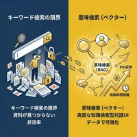 なぜ御社のチャットボットは「使えない」のか？検索限界をデータで可視化し意味検索のROIを証明