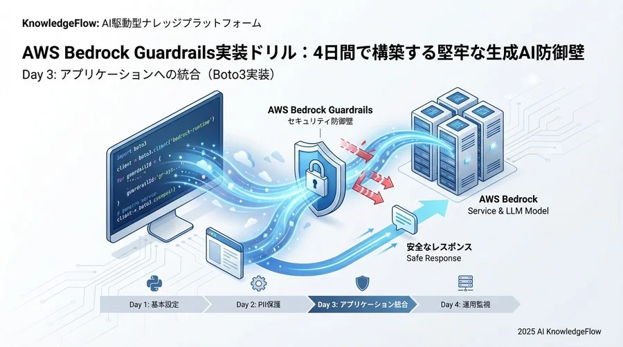 Day 3: アプリケーションへの統合（Boto3実装） - Section Image