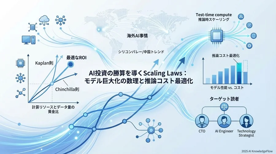 歴史的転換点：Kaplan則からChinchilla則へのパラダイムシフト - Section Image