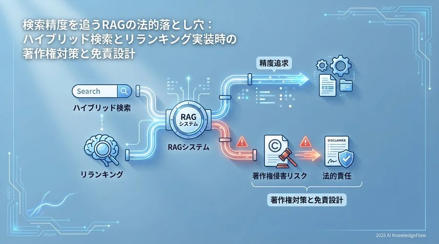 RAG高精度化と法的リスクの相関関係 - Section Image