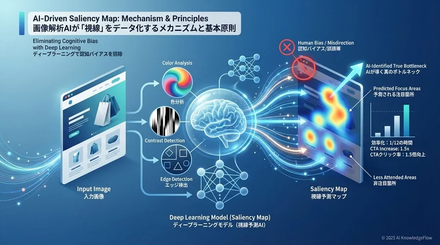 画像解析AIが「視線」をデータ化するメカニズムと基本原則 - Section Image
