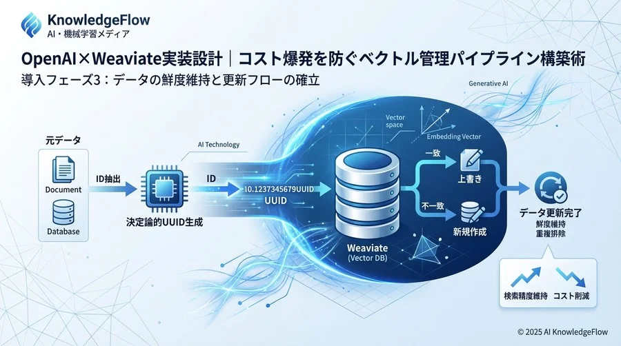 導入フェーズ3：データの鮮度維持と更新フローの確立 - Section Image