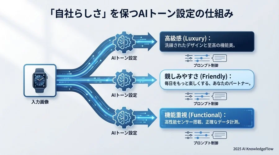ヒント2：「自社らしさ」を失わないトーン設定のコツ - Section Image