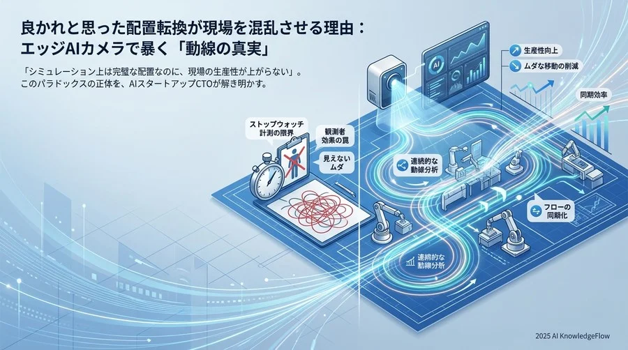 「スパゲッティ現象」の正体：見えない動線が現場を蝕む - Section Image