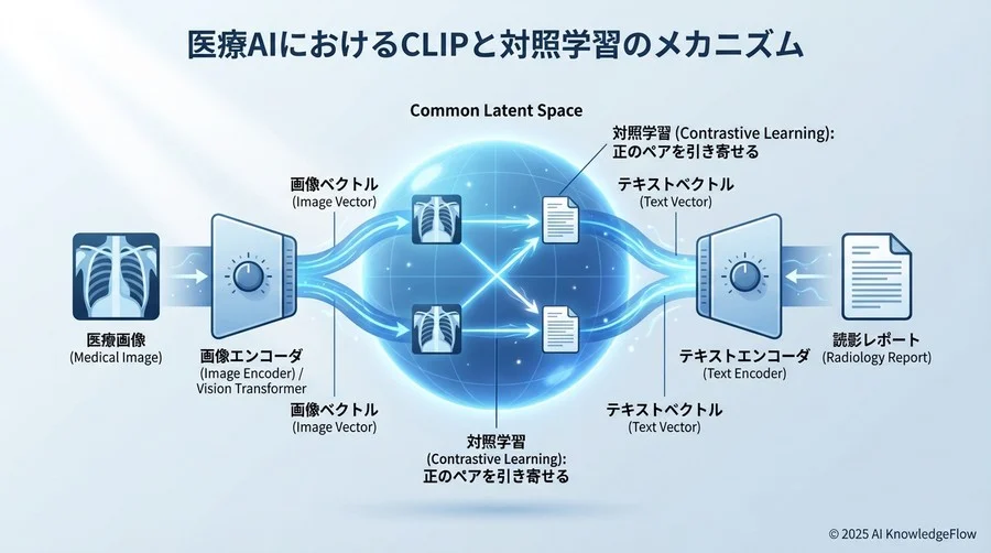 1. 医療AIにおけるCLIPと対照学習のメカニズム - Section Image
