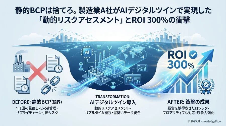 【運用と成果】動的リスクアセスメントが変えた意思決定のスピード - Section Image