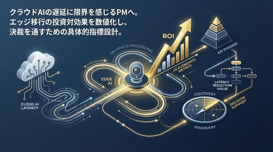 経営層を納得させるエッジAI導入：遅延短縮をROIに換算する「UX経済性」の指標設計