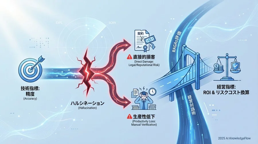 なぜ「精度」だけではRAGの導入決裁が下りないのか - Section Image