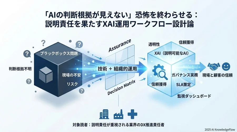 意思決定プロセスの可視化ダッシュボード構築と監視 - Section Image