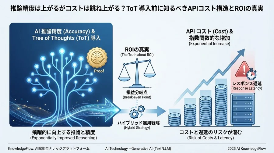 なぜTree of Thoughts(ToT)は「金食い虫」なのか：構造的コスト要因の解剖 - Section Image