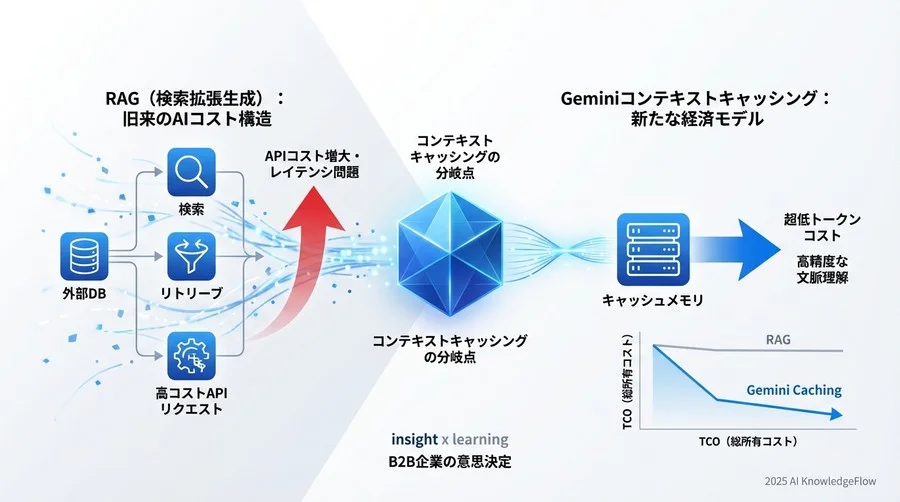 経済性分析：RAG vs ロングコンテキストキャッシュの損益分岐点 - Section Image 3