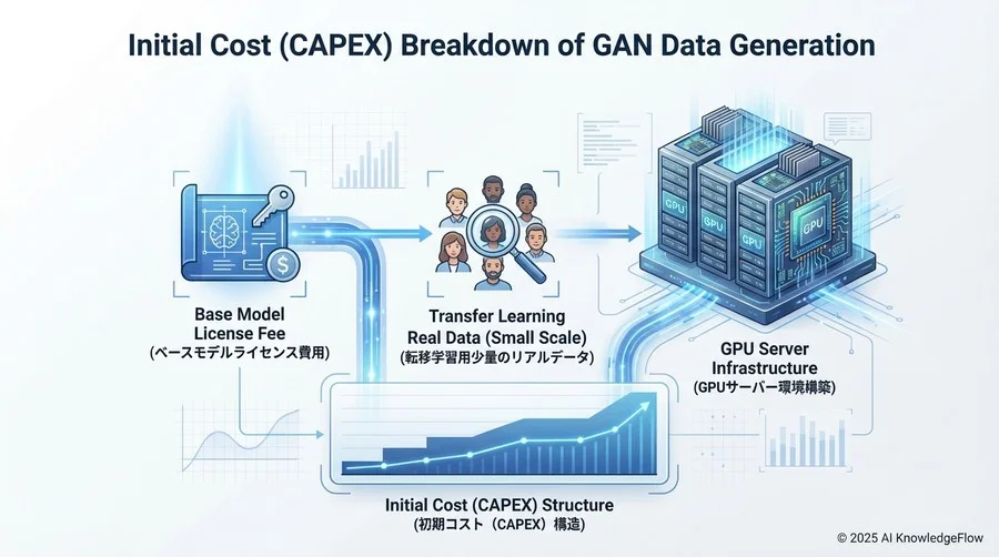 GANデータ生成における「初期コスト（CAPEX）」の分解 - Section Image