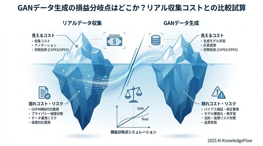 リアルデータ収集 vs GAN生成：損益分岐点のシミュレーション - Section Image 3