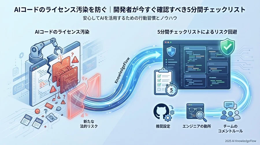 Tip 3: チーム内で「AI生成コード」を明示するコメントルールを作る - Section Image