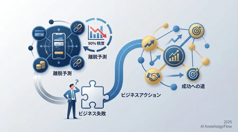 なぜ決済アプリの離脱予測は「定義」で失敗するのか - Section Image