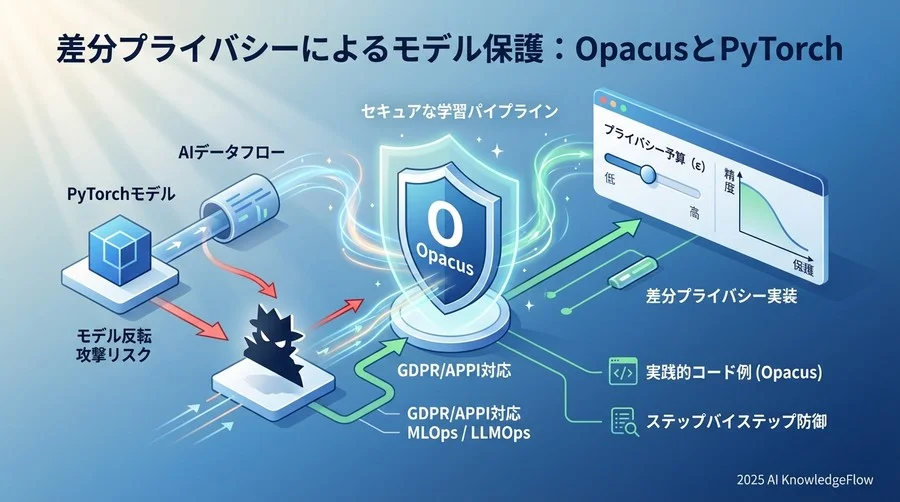 3. Opacusによるプライバシー保護学習の実装 - Section Image
