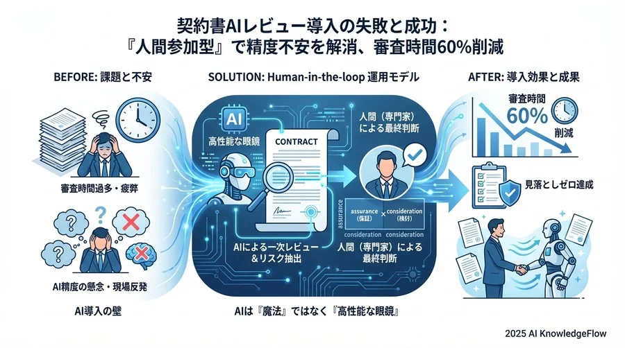 導入初期の混乱と「人間参加型（Human-in-the-loop）」プロセスの確立 - Section Image 3