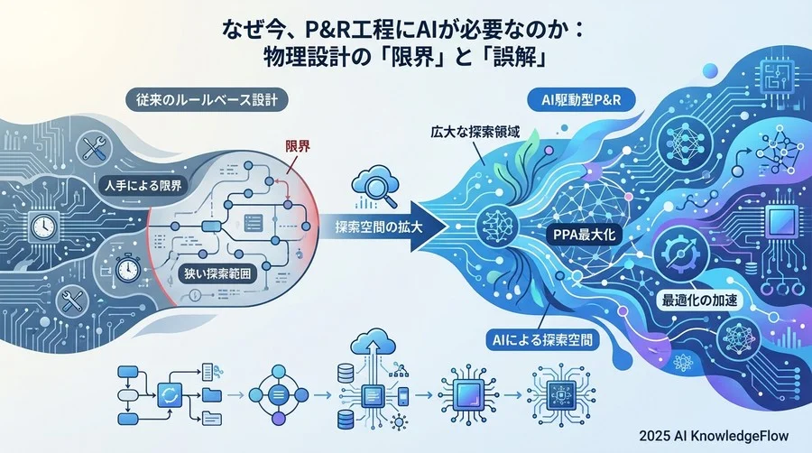 なぜ今、P&R工程にAIが必要なのか：物理設計の「限界」と「誤解」 - Section Image