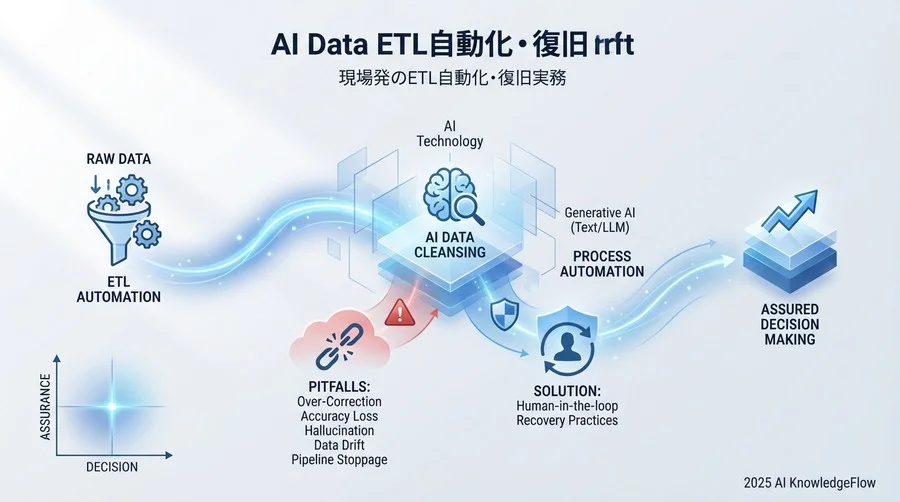 症状1：AIがデータを「過剰修正」してしまう（ハルシネーション） - Section Image