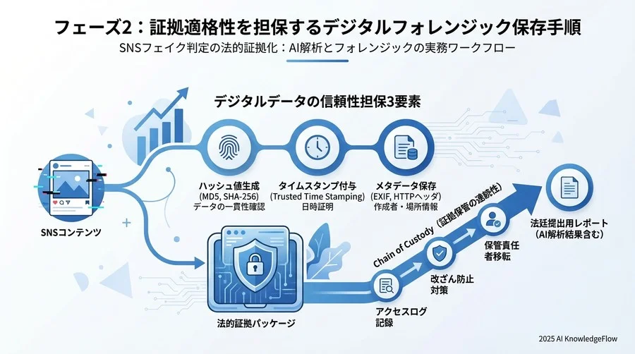 フェーズ2：証拠適格性を担保するデジタルフォレンジック保存手順 - Section Image
