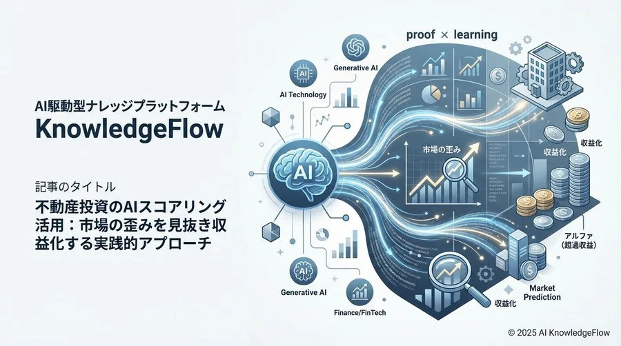 AI活用の基本原則：予測値は「正解」ではなく「羅針盤」 - Section Image