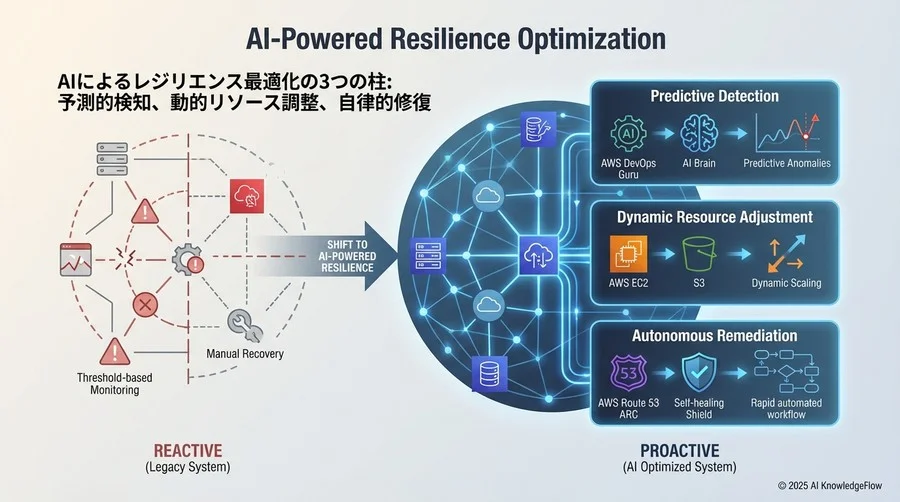 基本原則：AIによるレジリエンス最適化の3つの柱 - Section Image