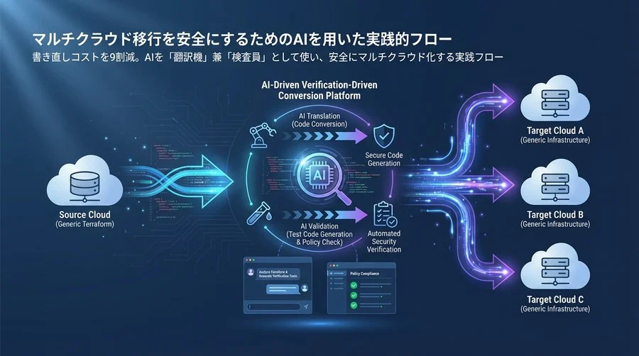 マルチクラウド移行を安全にするためのAIを用いた実践的フロー