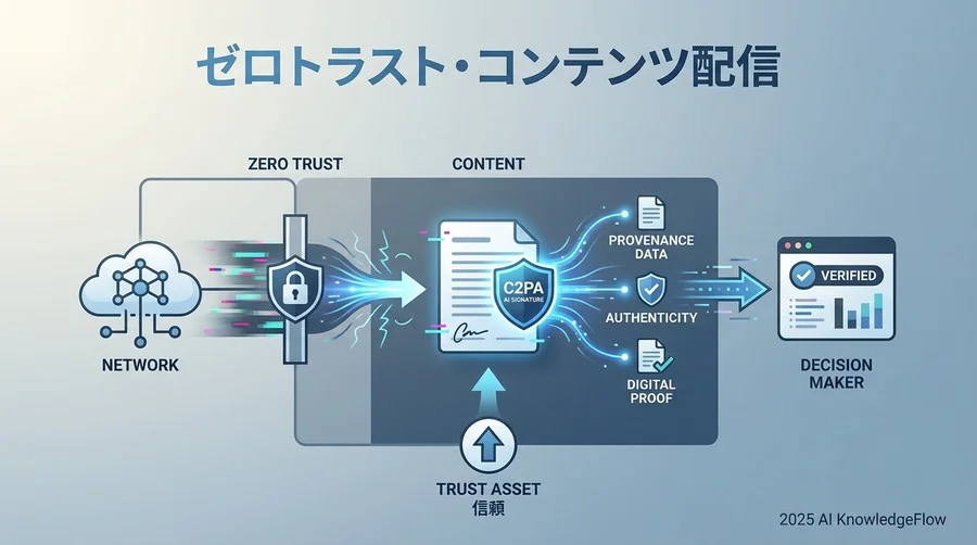 ゼロトラスト・コンテンツ配信とは何か：ネットワークからコンテンツへ - Section Image