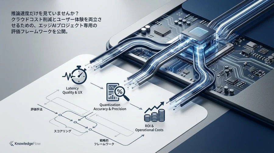 エッジAI向けLLM導入の判断基準：推論速度を超えた3つの実践的KPIと評価手法
