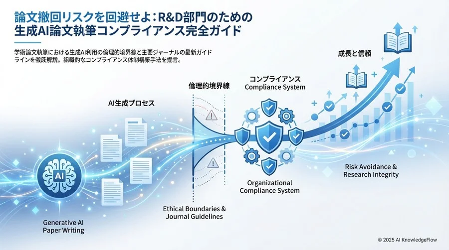 業界概況：主要学術出版社・学会のAIポリシー比較マップ - Section Image