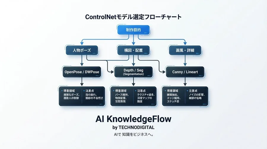 脱・プロンプト依存。ControlNet徹底検証で見えた商用画像生成の「制御」と「限界」 - Conclusion Image