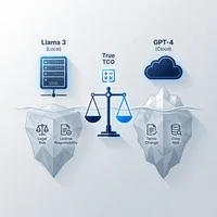 Llamaモデル対ChatGPTの「真のTCO」比較：法的リスクと契約責任をコスト換算する経営判断ガイド